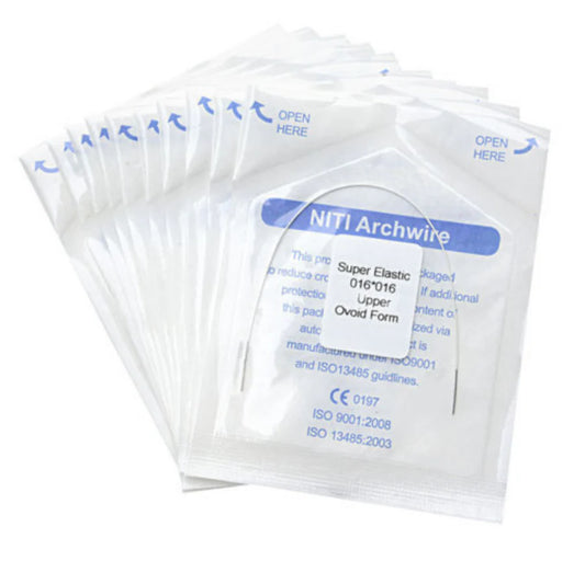 Aesthetic NITI Archwire Oval Form (Round) - Upper/Lower