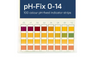 PH Indicator Test Strips, Non-Bleed, 6 x 85mm, pH 0 - 14, Pack of 100