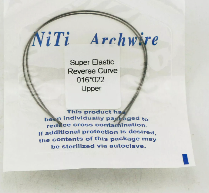 Reverse Curve Archwire (Rectangular) – Upper/Lower Normal Form