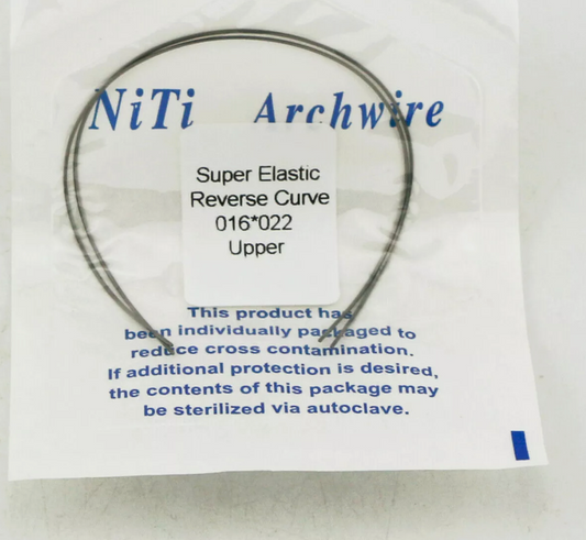 Reverse Curve Archwire (Rectangular) – Upper/Lower Normal Form