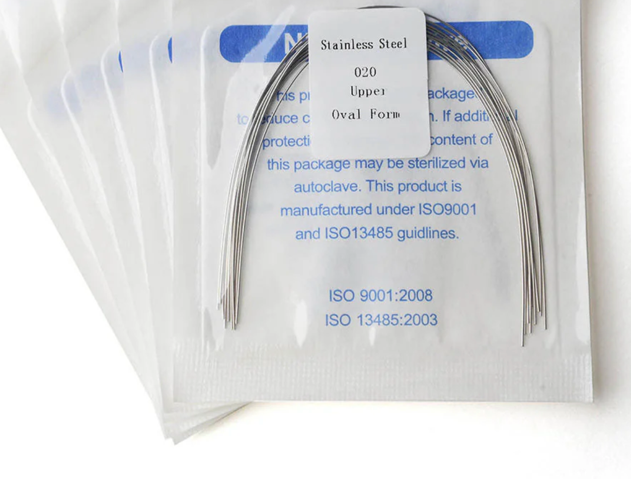 Stainless Steel Archwire – Oval Form (Round, Upper/Lower)