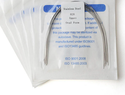 Stainless Steel Archwire – Oval Form (Round, Upper/Lower)